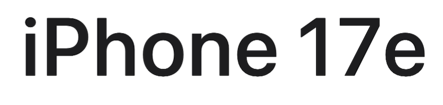 iphone17e
