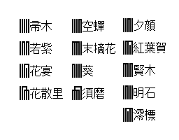 源氏香1