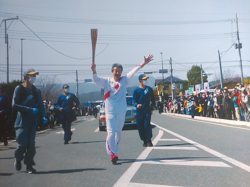 聖火ランナー写真