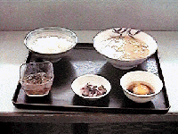 定食(トコロテン付)