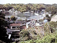 小網代湾を見下ろす