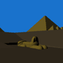 Pyramid and Sphinx