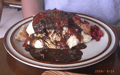 オムカレーカツ乗せ