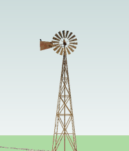 井戸汲み用風車