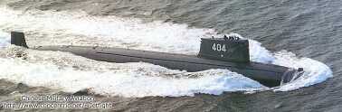 中国の誇る原子力潜水艦