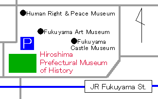 Map of the museum