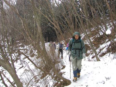 雪も増えてきました。