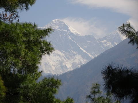 見えた！　エベレスト