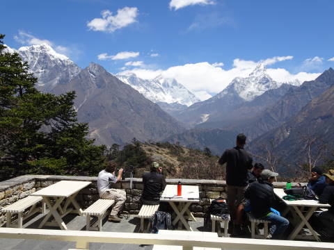 エベレスト・ビュー・ホテルから