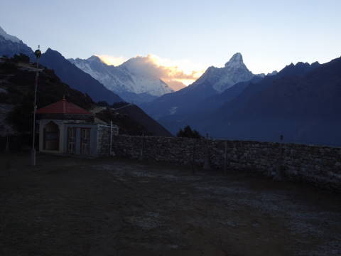 エベレストも見納め